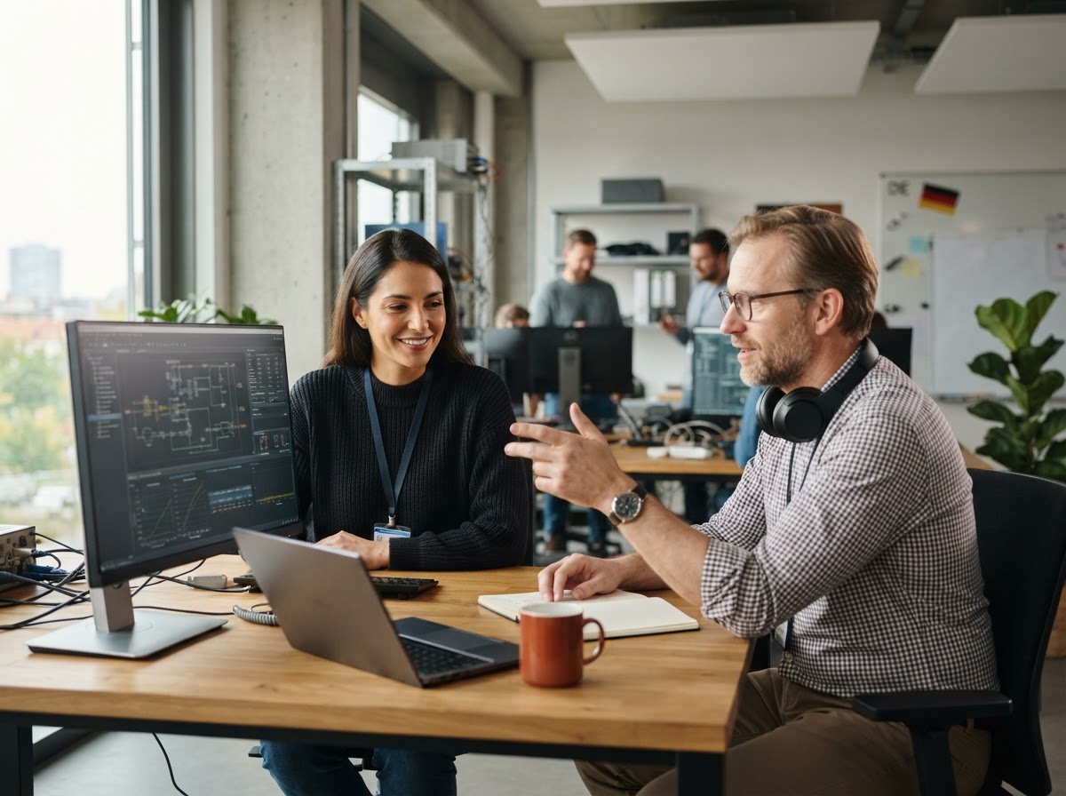 RoventrixSignal Team bei der Analyse von Portfoliodaten